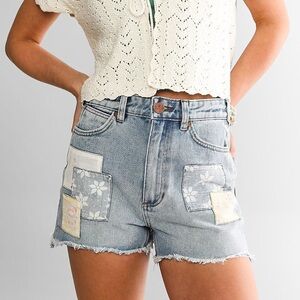 🆕 wrangler x billabong Showdown Cut-Off Short Size 25